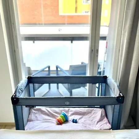 Lägenhet Uusi Ilmastoitu Kaksio Tampereen Ytimessae, Pysaekoeinti, Iso Lasitettu Parveke