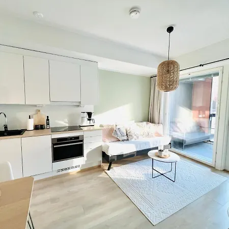 Lägenhet Uusi Ilmastoitu Kaksio Tampereen Ytimessae, Pysaekoeinti, Iso Lasitettu Parveke Tammerfors